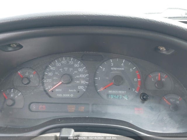 2000 FORD MUSTANG VIN: 1FAFP4447YF173488