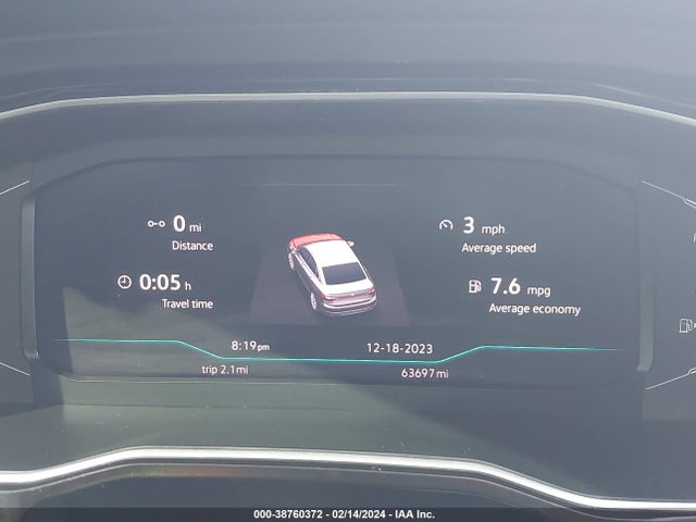 2020 VOLKSWAGEN JETTA 1.4T SEL VIN: 3VWEB7BU8LM051902