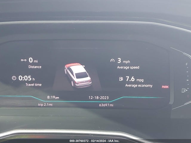 2020 VOLKSWAGEN JETTA 1.4T SEL VIN: 3VWEB7BU8LM051902