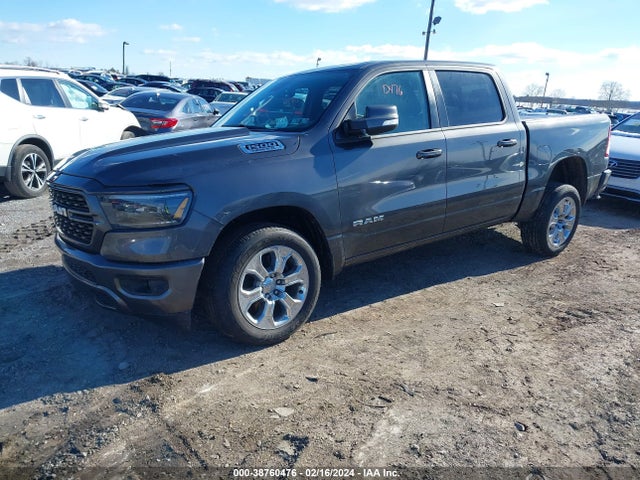 RAM 1500 Big Horn  4x4 5'7 Box 2022 1C6SRFFT0NN343752 Image 2