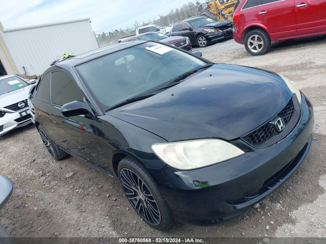 2005 HONDA CIVIC CPE 1HGEM22955L077892