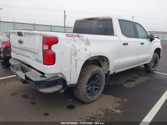 Chevrolet Silverado 1500 Ltd 4wd  Short Bed Custom Trail Boss 2022 3GCPYCEK3NG147175 Image 4