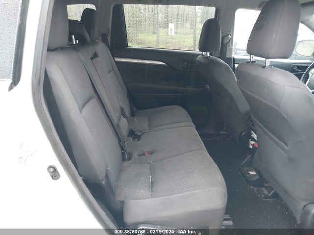 Toyota Highlander Le V6 2016 5TDZKRFH0GS140494 Image 8