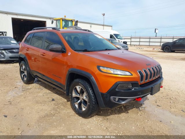 Auction sale of the 2015 Jeep Cherokee Trailhawk, vin: 1C4PJMBS3FW593828, lot number: 38760850