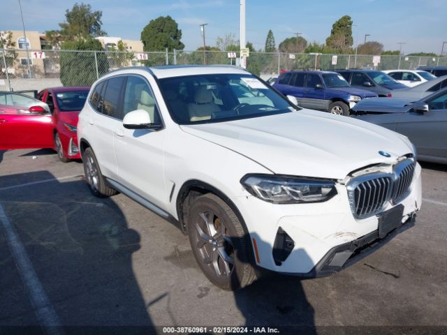 Auction sale of the 2023 Bmw X3 Sdrive30i, vin: 5UX43DP07P9R45618, lot number: 38760961