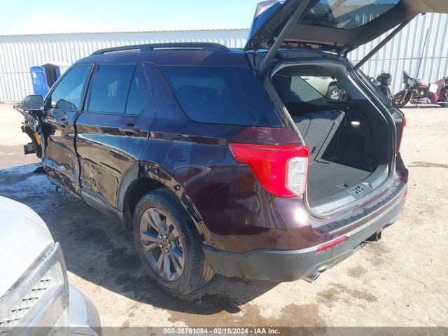 Ford EXPLORER XLT 2022 1FMSK7DH8NGC39463 Image 3