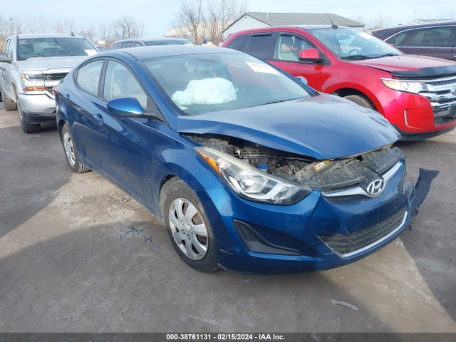 Hyundai ELANTRA SE 2016 KMHDH4AE1GU651258 Image 1