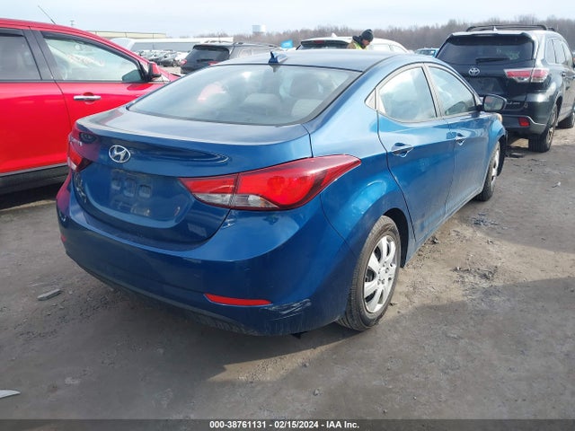 Hyundai ELANTRA SE 2016 KMHDH4AE1GU651258 Image 4
