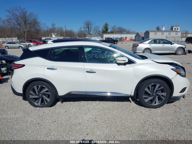 Nissan Murano Platinum 2018 5N1AZ2MH4JN124505 Image 12
