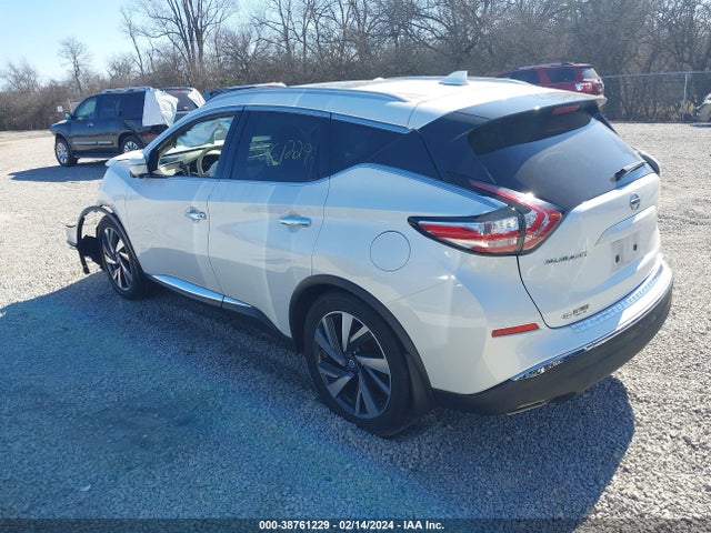 Nissan Murano Platinum 2018 5N1AZ2MH4JN124505 Image 3