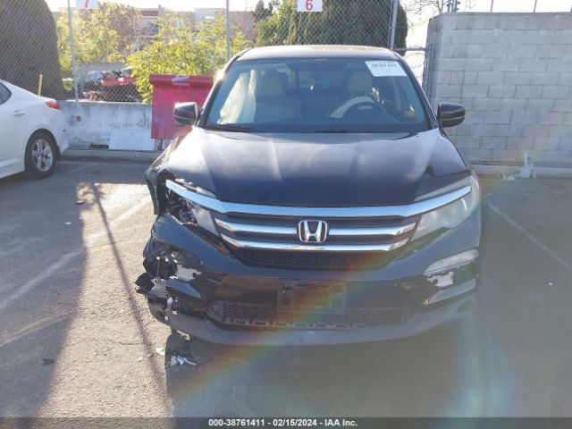 5FNYF5H71GB050319 Honda Pilot Ex-l