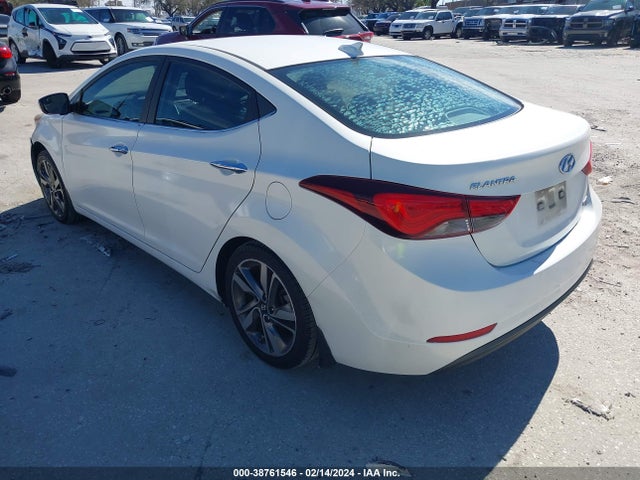 Hyundai Elantra Limited 2015 5NPDH4AE3FH581744 Image 3