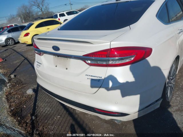 3FA6P0RU3JR245474 Ford Fusion Hybrid Titanium