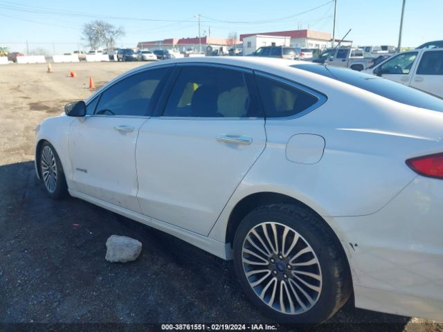 3FA6P0RU3JR245474 Ford Fusion Hybrid Titanium