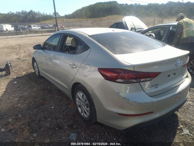 2017 HYUNDAI ELANTRA SE VIN: 5NPD74LFXHH184351