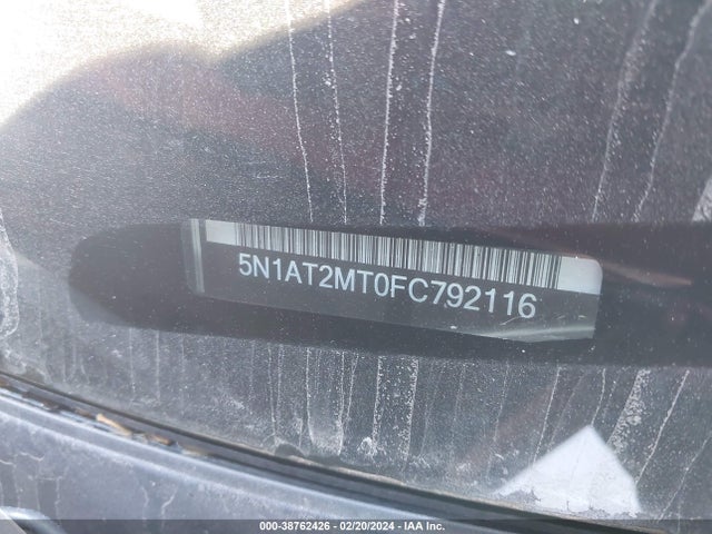 Nissan Rogue Sl 2015 5N1AT2MT0FC792116 Image 9
