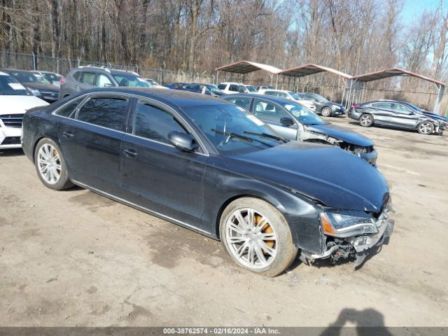 2014 Audi A8 L 3.0t მანქანა იყიდება აუქციონზე, vin: WAURGAFD2EN010880, აუქციონის ნომერი: 38762574