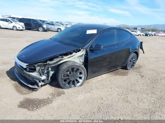 2022 TESLA MODEL Y 7SAYGDEEXNF444220 Photo 1
