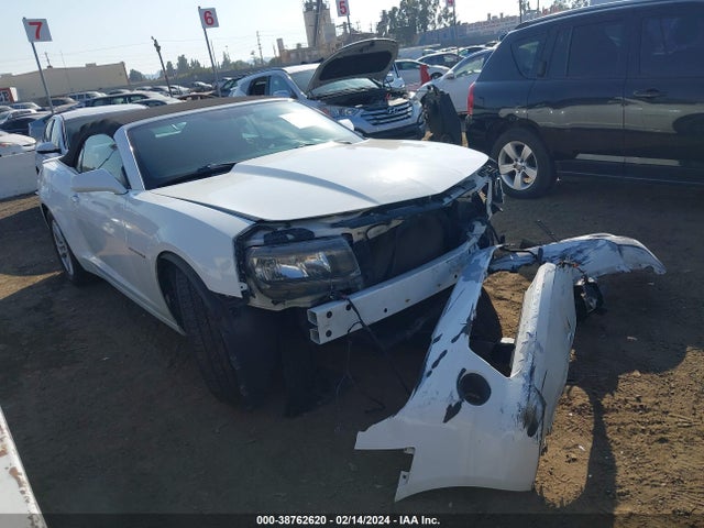 Chevrolet Camaro 1lt 2014 2G1FB3D35E9128055 головне зображення