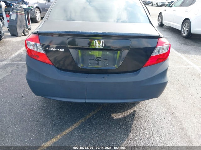 2012 HONDA CIVIC LX VIN: 2HGFB2F5XCH590292