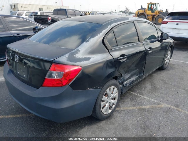 2012 HONDA CIVIC LX VIN: 2HGFB2F5XCH590292