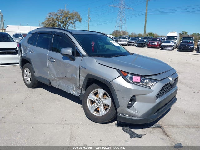 2021 TOYOTA RAV4 XLE HYBRID VIN: 2T3R6RFV6MW005301