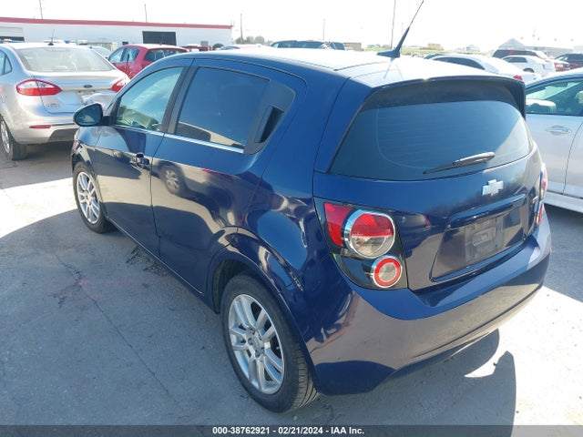 Chevrolet Sonic Lt Auto 2014 1G1JC6SB3E4197753 Image 3
