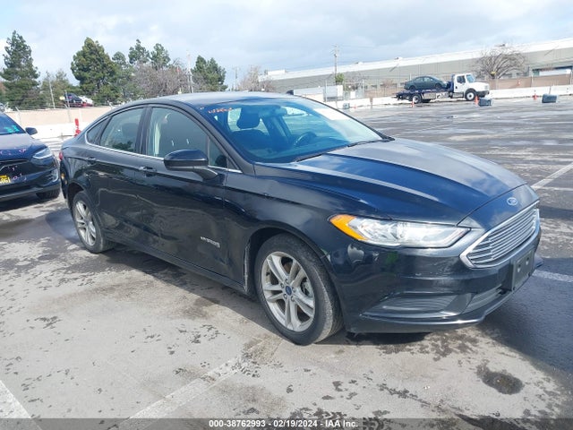 2018 FORD FUSION HYBRID SE VIN: 3FA6P0LU9JR133285