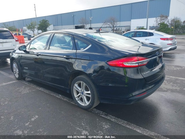 2018 FORD FUSION HYBRID SE VIN: 3FA6P0LU9JR133285