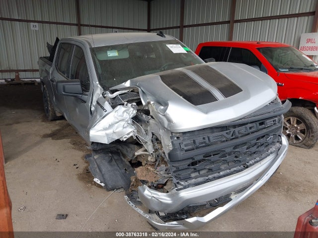 Chevrolet Silverado 1500 2wd  Short Bed Custom 2022 1GCPABEK3NZ523579 Image 1