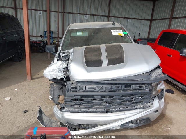 Chevrolet Silverado 1500 2wd  Short Bed Custom 2022 1GCPABEK3NZ523579 Image 12