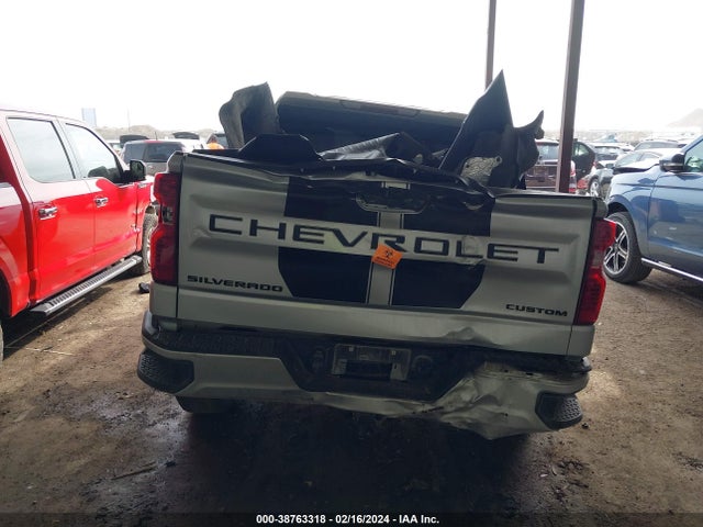 Chevrolet Silverado 1500 2wd  Short Bed Custom 2022 1GCPABEK3NZ523579 Image 16
