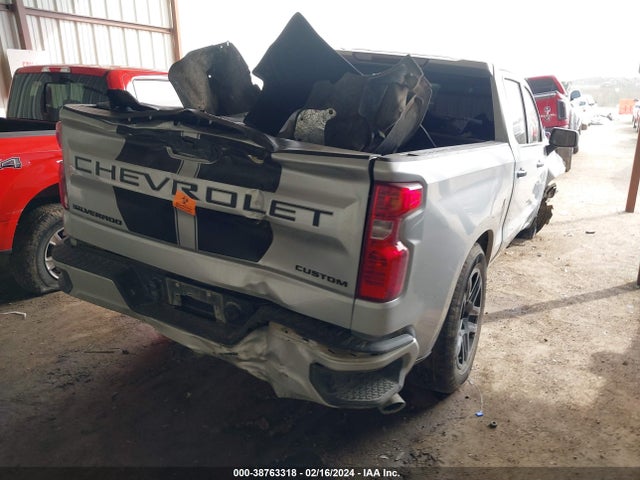 Chevrolet Silverado 1500 2wd  Short Bed Custom 2022 1GCPABEK3NZ523579 Image 4