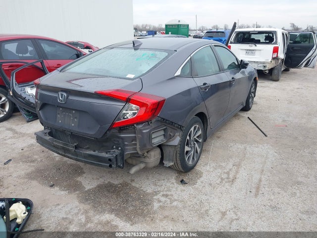 38763329 :رقم المزاد ، 2HGFC2F74JH502901 vin ، 2018 Honda Civic Ex مزاد بيع