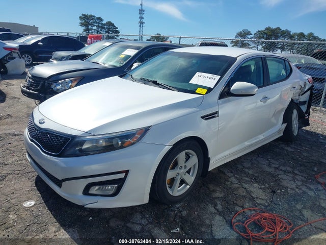 KIA Optima Lx 2014 KNAGM4A74E5522613 Image 2