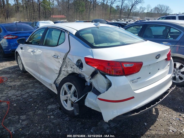 KIA Optima Lx 2014 KNAGM4A74E5522613 Image 3