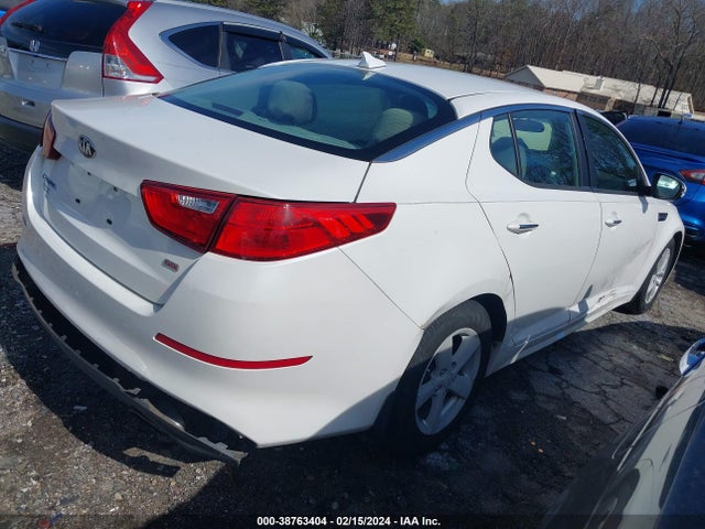 KIA Optima Lx 2014 KNAGM4A74E5522613 Image 4
