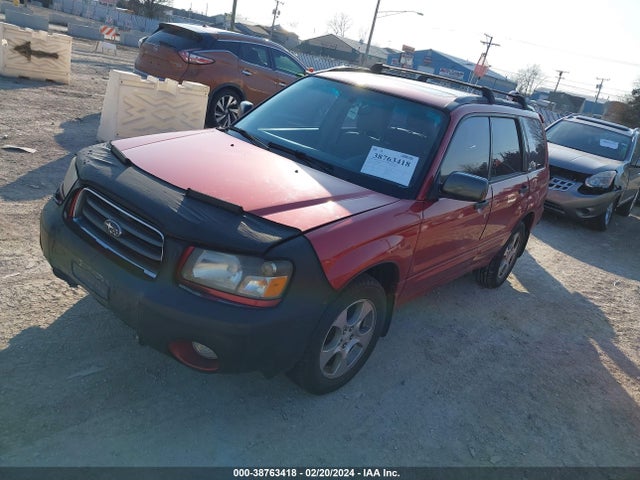 2003 SUBARU FORESTER XS VIN: JF1SG65653H750008