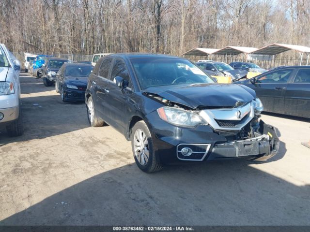 Auction sale of the 2011 Acura Rdx, vin: 5J8TB1H27BA007254, lot number: 38763452