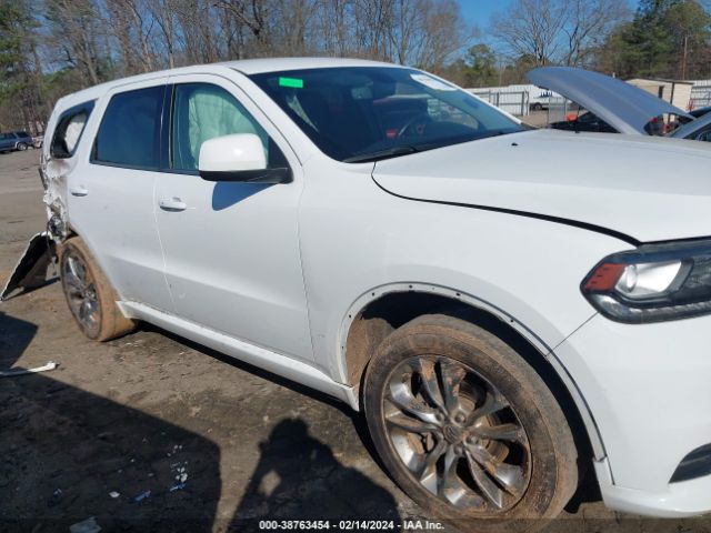 1C4RDHDG6LC329614 Dodge Durango Gt Rwd