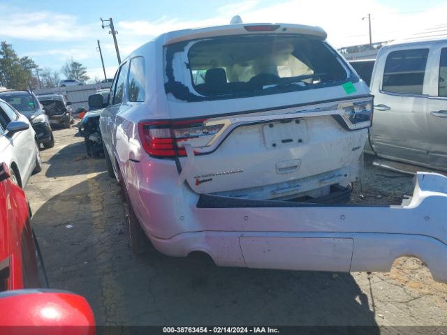 1C4RDHDG6LC329614 Dodge Durango Gt Rwd