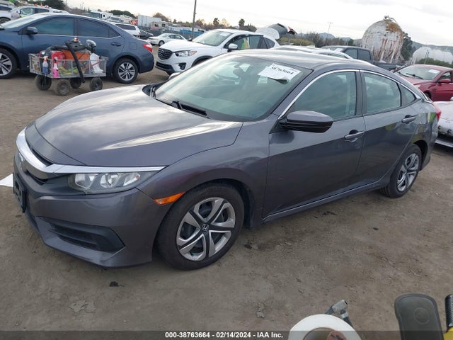 Honda Civic Lx 2017 2HGFC2F52HH566721 Image 2