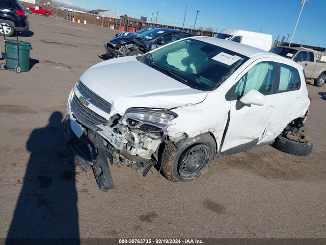 Chevrolet Trax 1ls 2015 KL7CJKSB2FB087642 Image 2