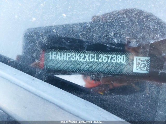 2012 FORD FOCUS SE VIN: 1FAHP3K2XCL267380
