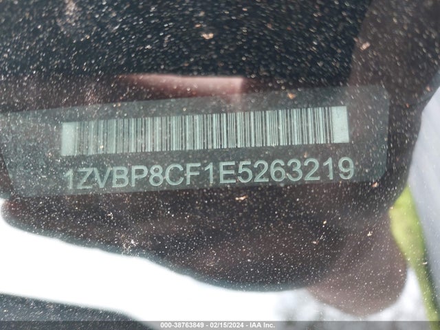 Ford MUSTANG GT 2014 1ZVBP8CF1E5263219 Image 9