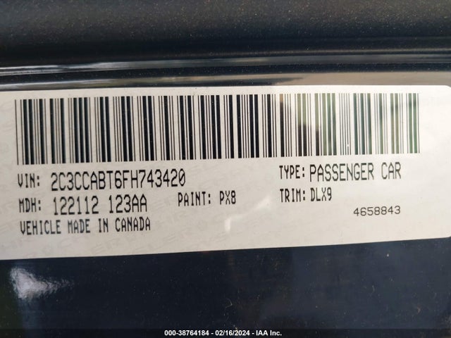 Chrysler 300 300s 2015 2C3CCABT6FH743420 Image 9