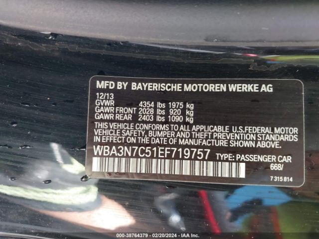 WBA3N7C51EF719757 BMW 428i