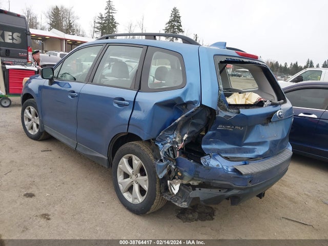 2016 SUBARU FORESTER 2.5I VIN: JF2SJABC1GH456167