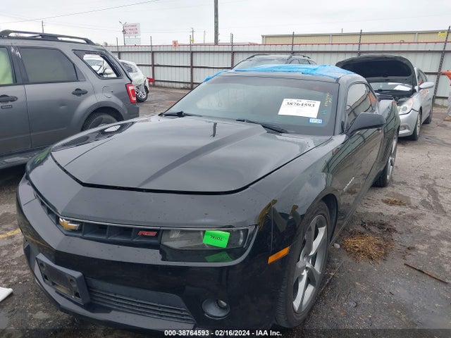 Chevrolet Camaro 2lt 2014 2G1FC1E39E9317260 Image 2