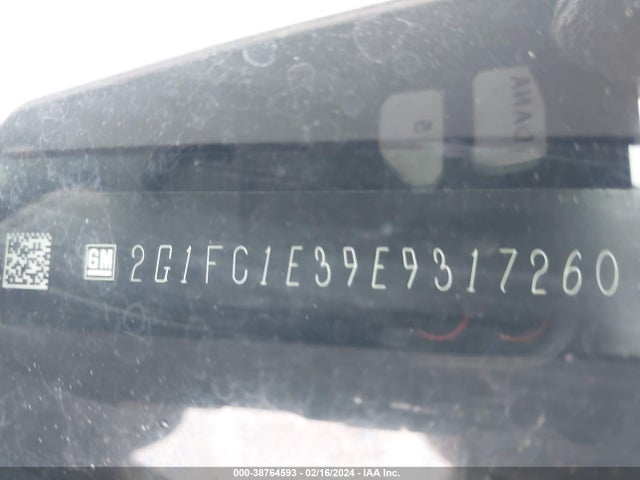 Chevrolet Camaro 2lt 2014 2G1FC1E39E9317260 Image 9
